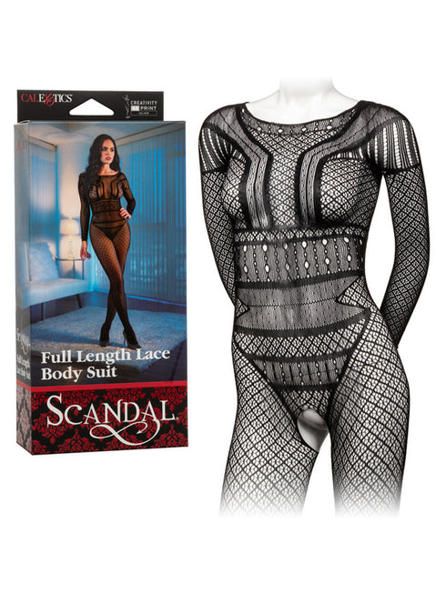 SCANDAL FULL LENGTH LACE BODY SUIT